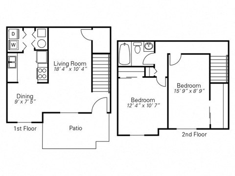 Arbors of Marysville B1TH Floor Plan